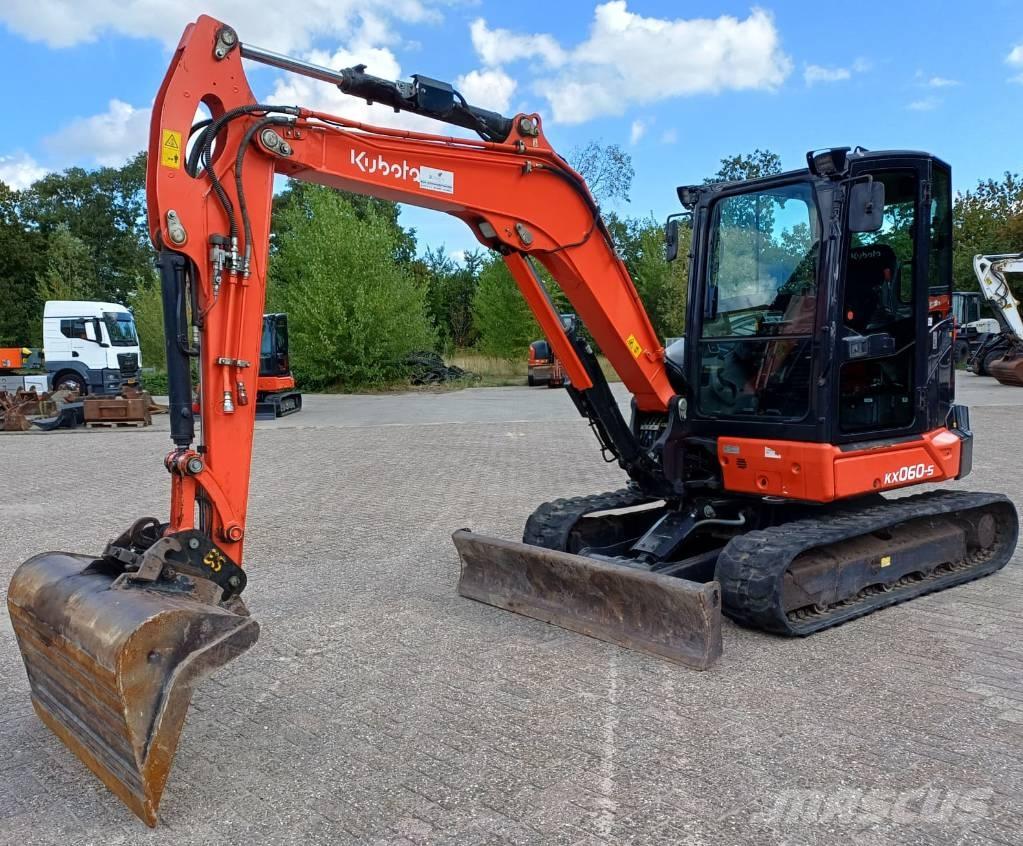 Kubota KX 060-5 Mini ekskavatoriai < 7 t