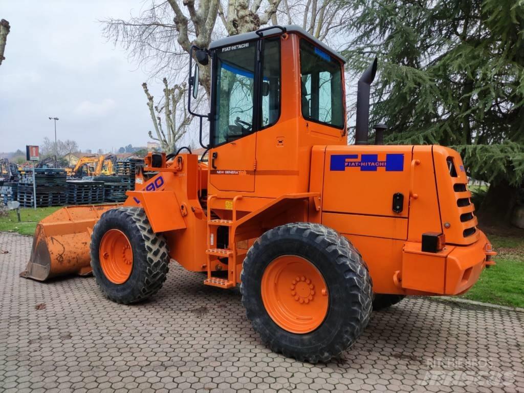 Fiat-Hitachi W90 Naudoti ratiniai krautuvai