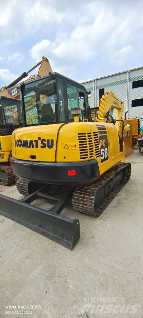 Komatsu PC 58 Mini ekskavatoriai < 7 t