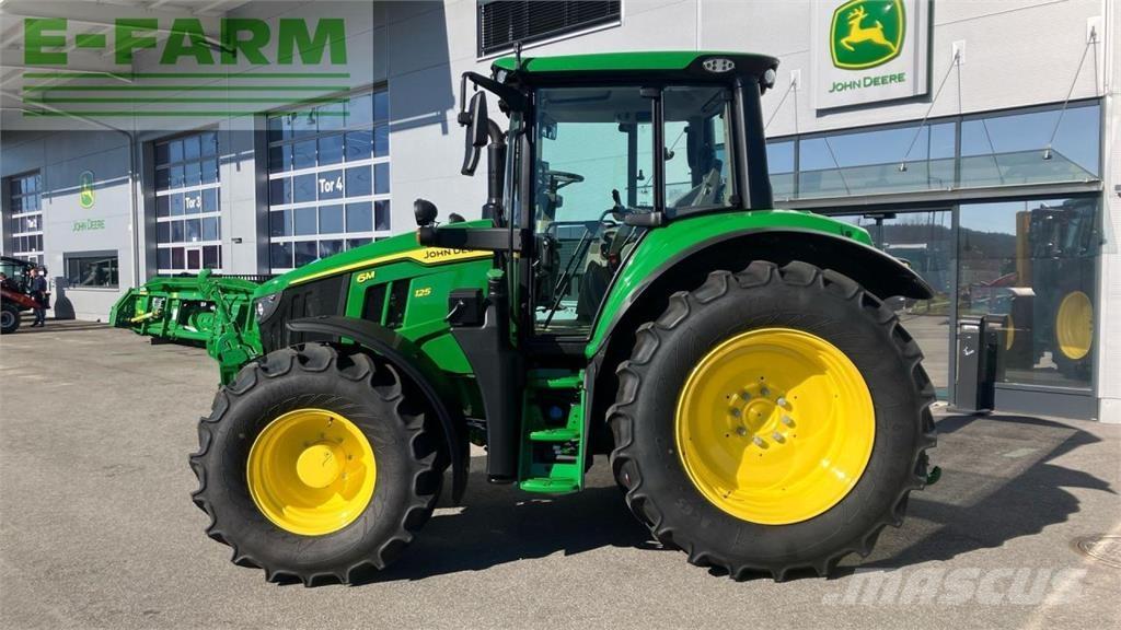 John Deere 6M 125 Traktoriai