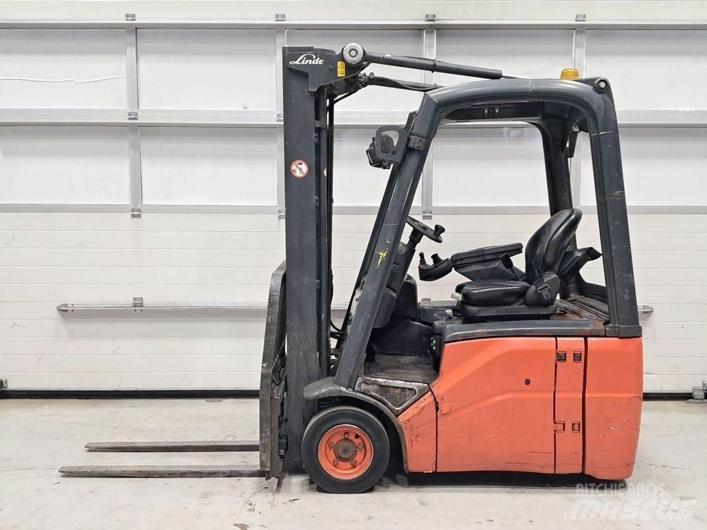 Linde E14-01 Elektriniai šakiniai krautuvai