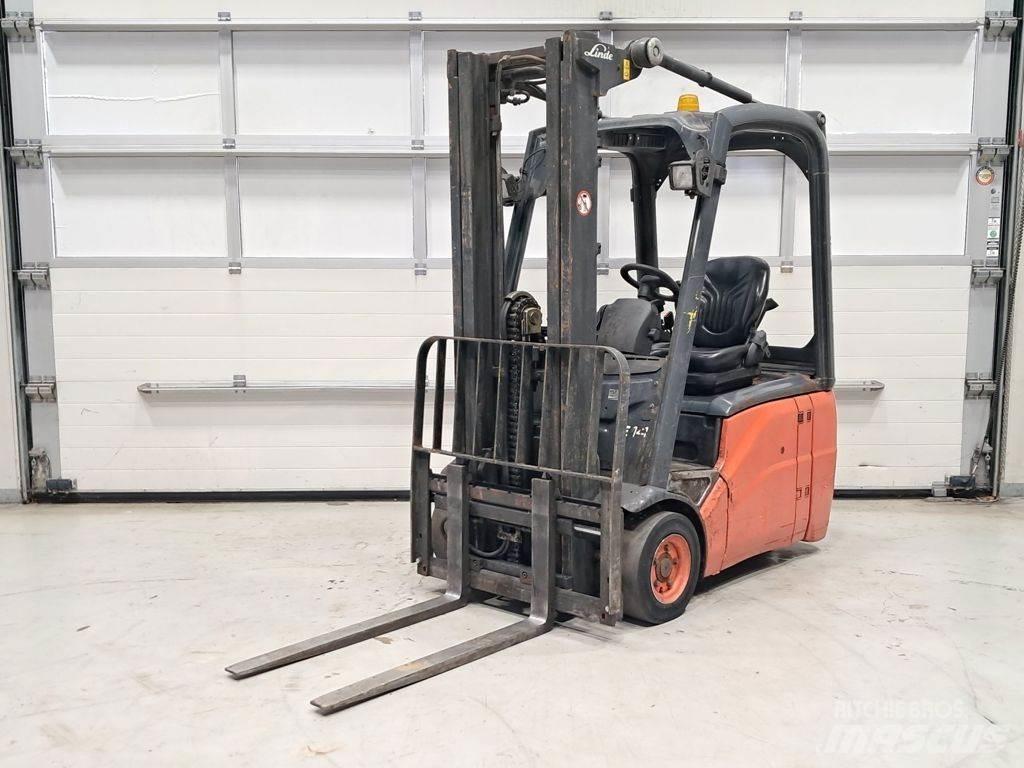 Linde E14-01 Elektriniai šakiniai krautuvai