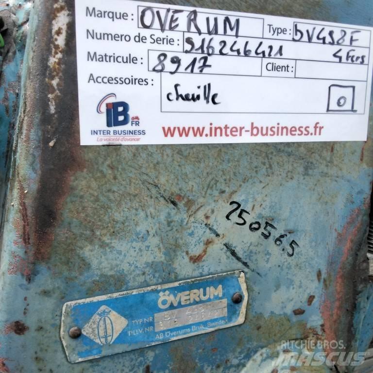 Överum BV 498F Apverčiamieji plūgai