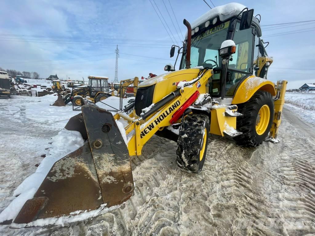 New Holland B 100 C Ekskavatoriniai krautuvai
