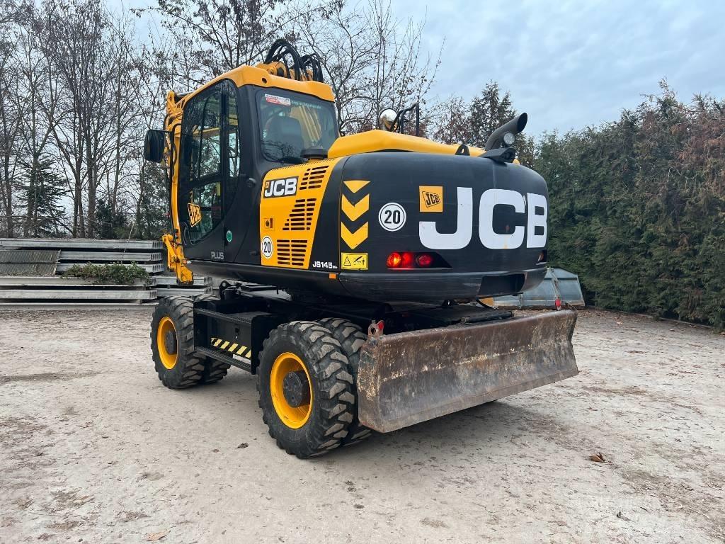 JCB JS 145 W+ TT4i Ratiniai ekskavatoriai