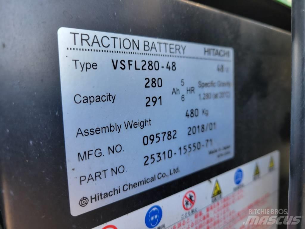Toyota 8FBRS15 Elektriniai šakiniai krautuvai