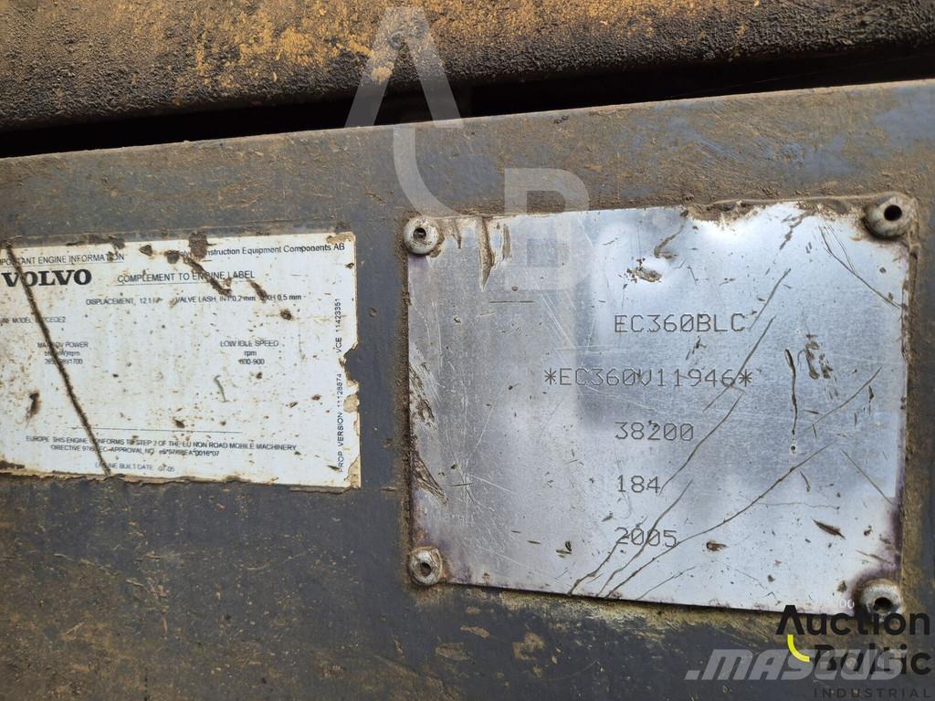 Volvo EC 360 BLC Vikšriniai ekskavatoriai