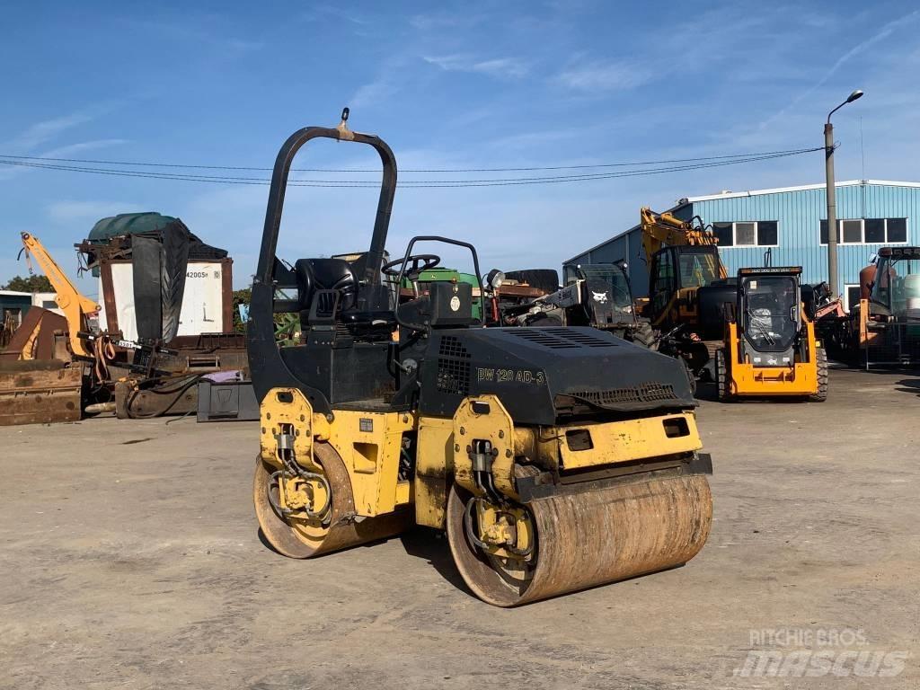 Bomag BW 120 AD-3 Porinių būgnų volai