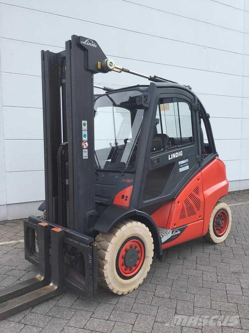 Linde H50T LPG (dujiniai) krautuvai