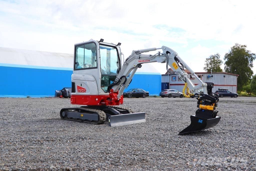 Takeuchi TB325R Mini ekskavatoriai < 7 t