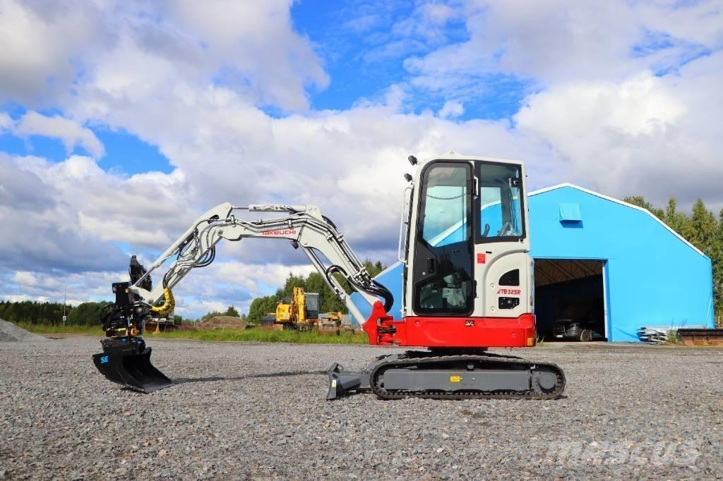 Takeuchi TB325R Mini ekskavatoriai < 7 t