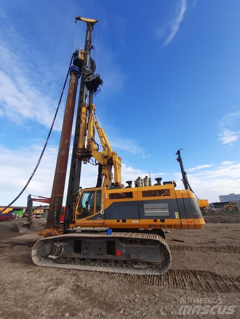 RTG RG 25 S Polių kalimo technika