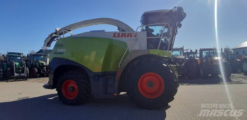 CLAAS Jaguar 940 Pašarų ruošimo technika