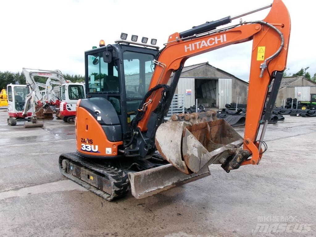 Hitachi Zaxis 33U-6 Mini ekskavatoriai < 7 t