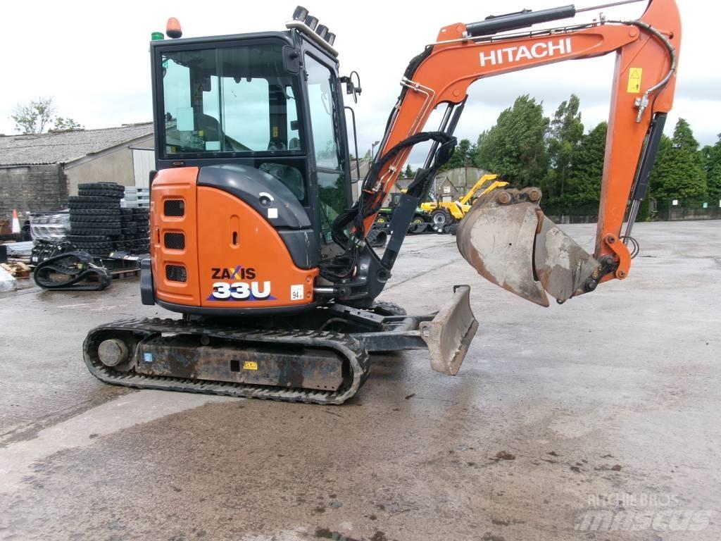 Hitachi Zaxis 33U-6 Mini ekskavatoriai < 7 t