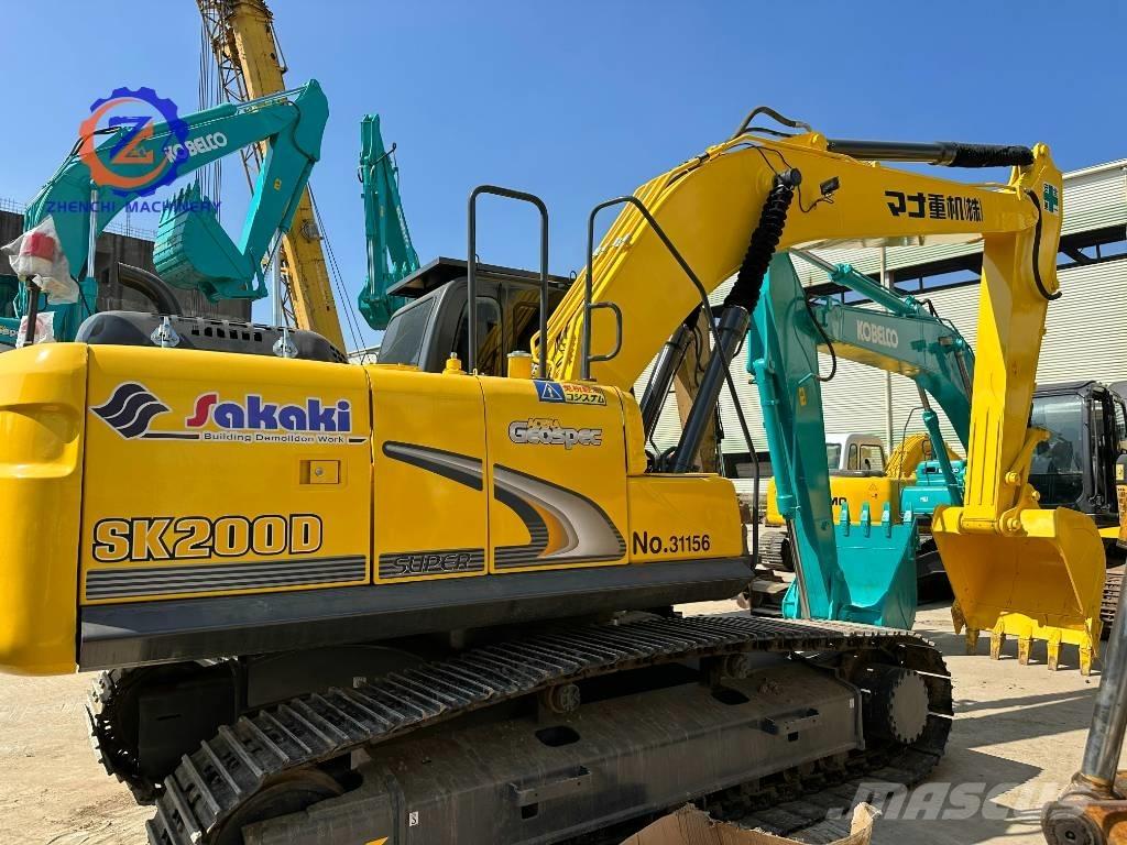Kobelco SK 200 Vikšriniai ekskavatoriai