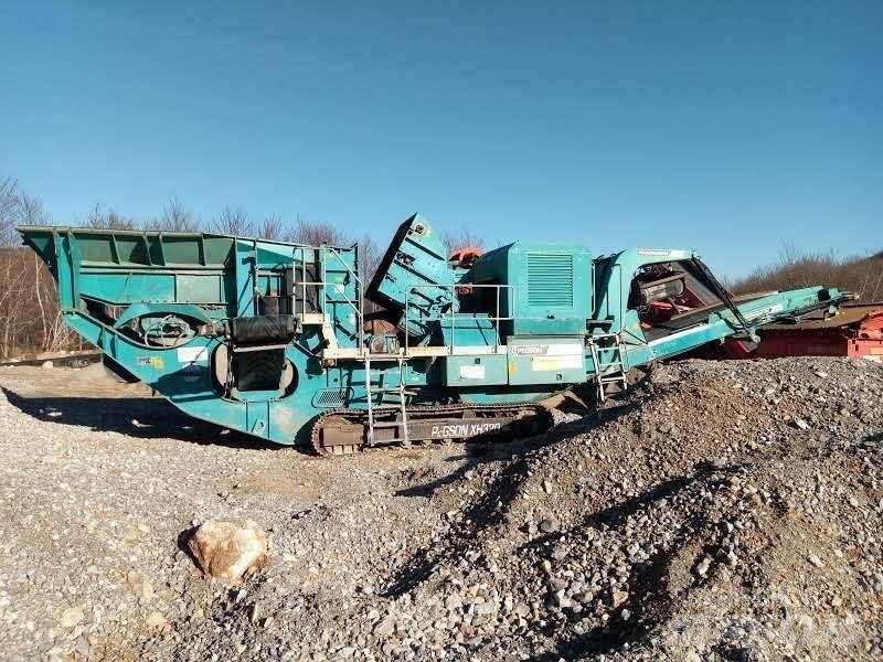 Terex pegson XH320 Mobilūs smulkintuvai