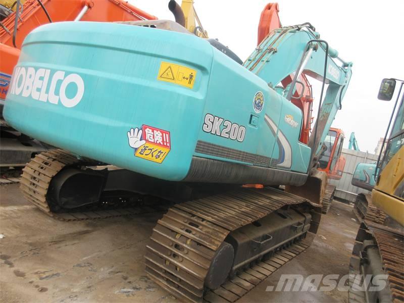 Kobelco SK200-8 Vikšriniai ekskavatoriai
