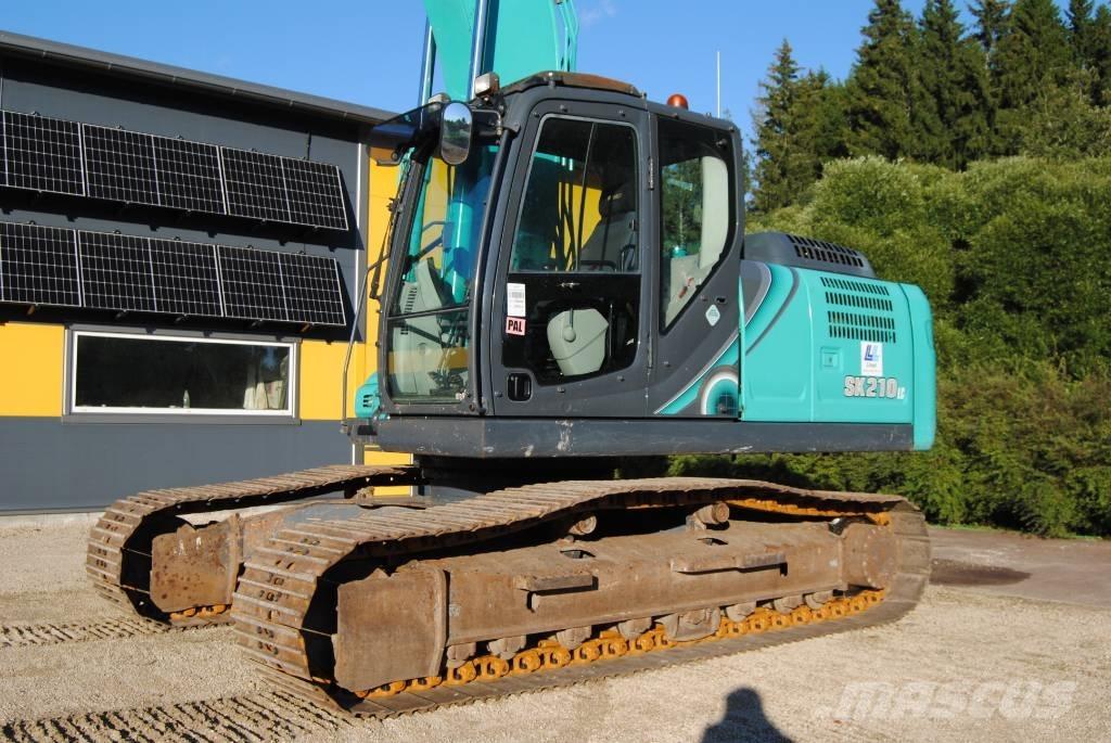 Kobelco SK210LC-10E Vikšriniai ekskavatoriai