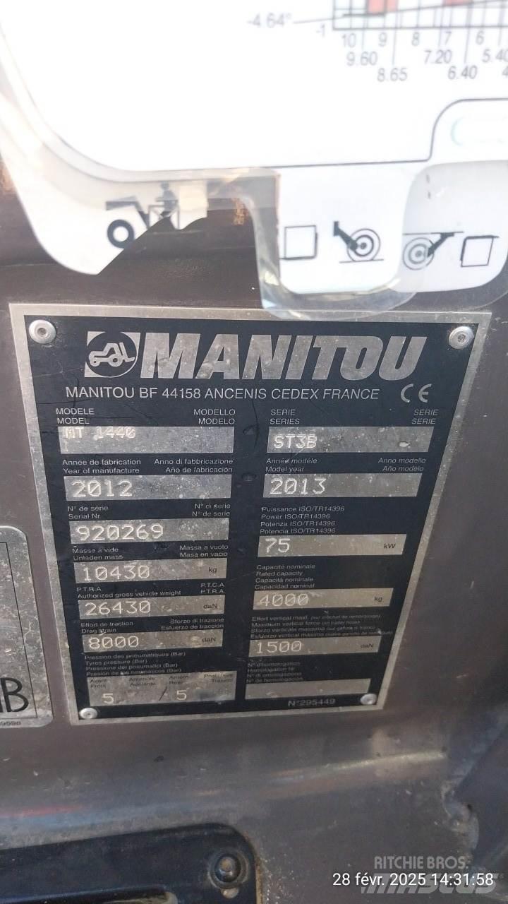 Manitou MT1440 Teleskopiniai krautuvai