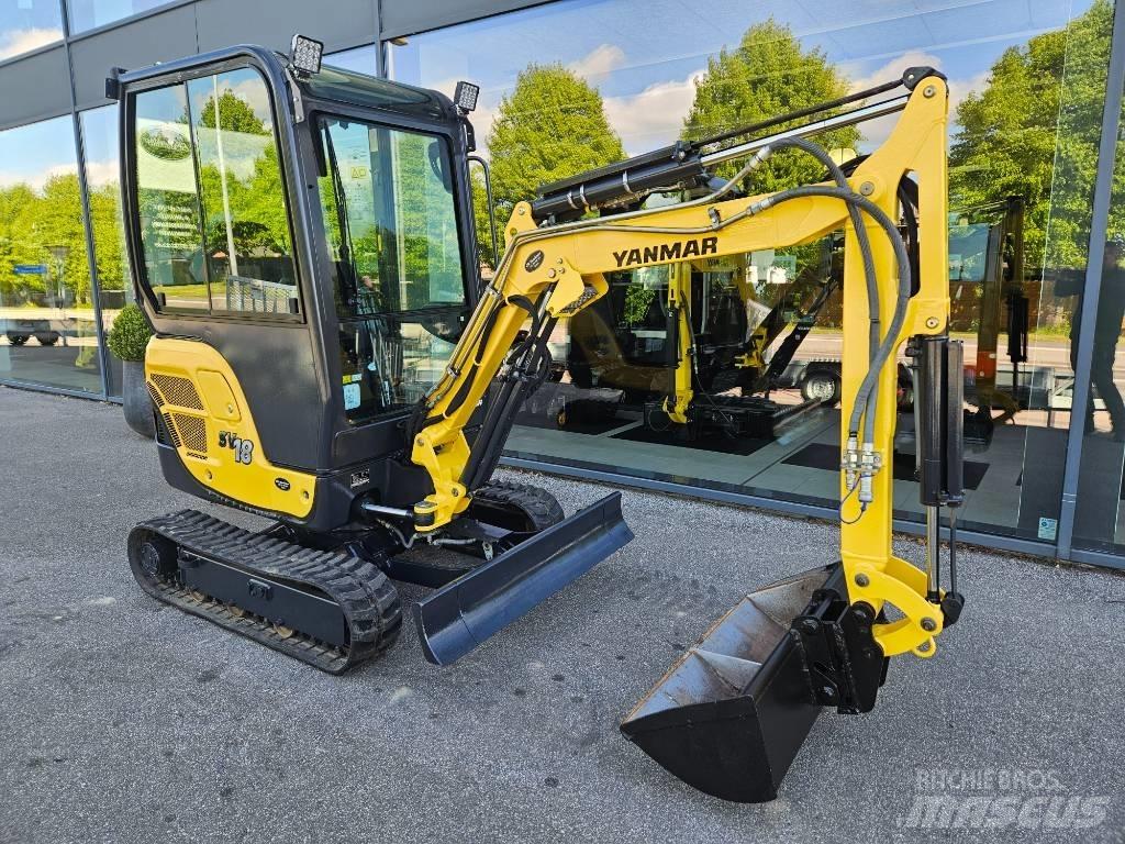 Yanmar SV 18 Mini ekskavatoriai < 7 t