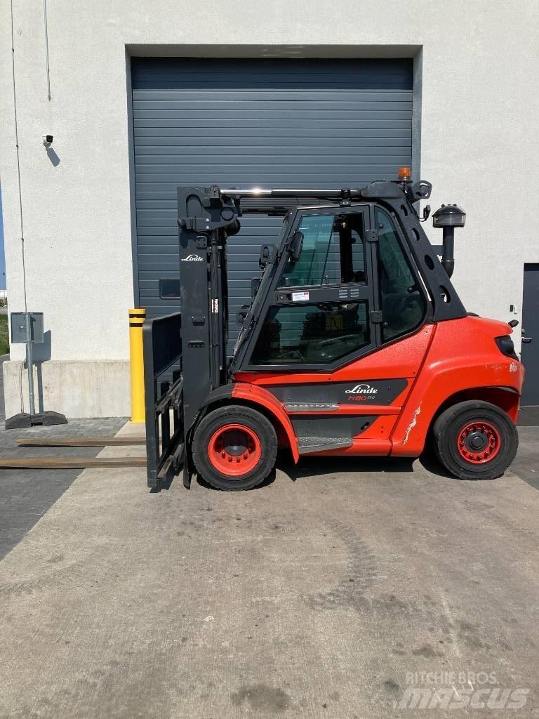 Linde H80D/396-03 Dyzeliniai krautuvai