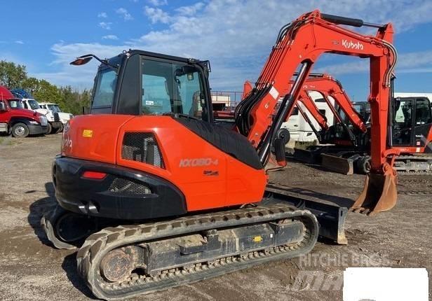 Kubota KX080-4S2 Vikšriniai ekskavatoriai