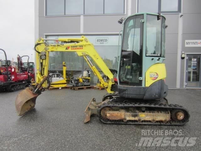 Yanmar Vio 25 Mini ekskavatoriai < 7 t