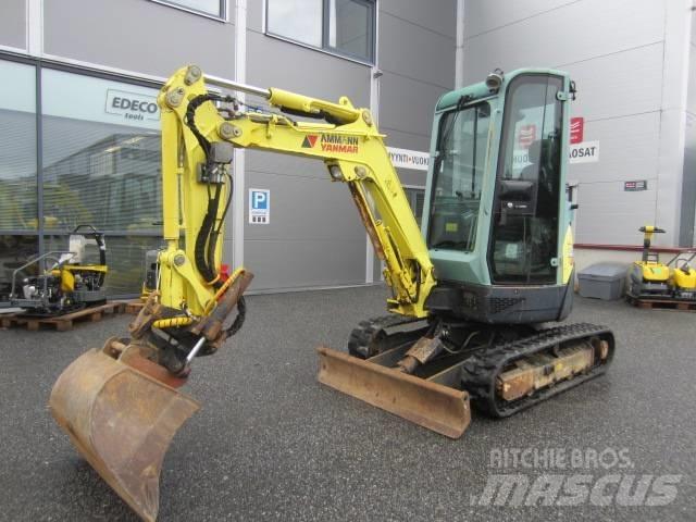 Yanmar Vio 25 Mini ekskavatoriai < 7 t