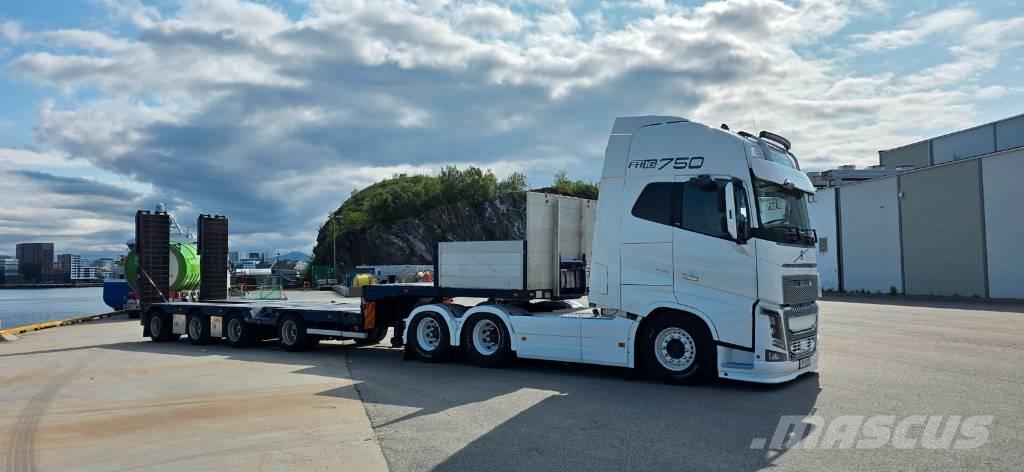 Volvo FH 16 750 Platformos/ Pakrovimas iš šono