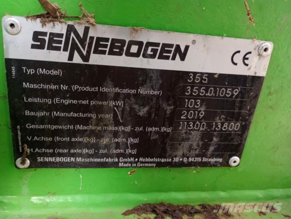 Sennebogen 355E Atliekų / pramoniniai krautuvai
