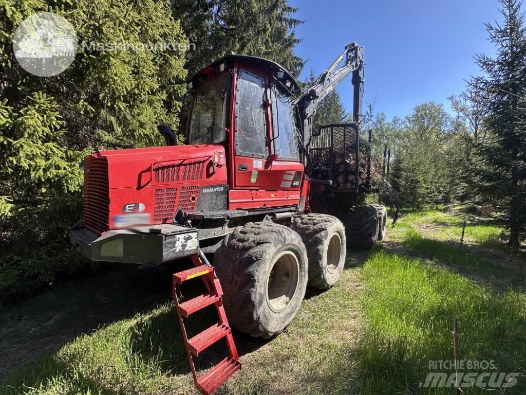 Komatsu 845 Naudoti miškovežiai (Forvarderiai)