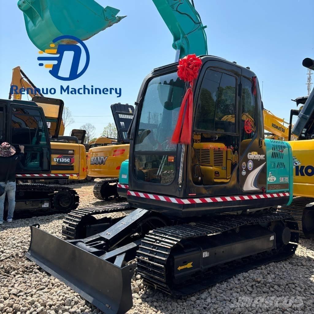 Kobelco SK75 Vikšriniai ekskavatoriai