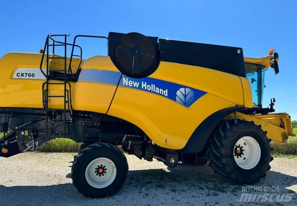 New Holland CX 760 Derliaus nuėmimo kombainai