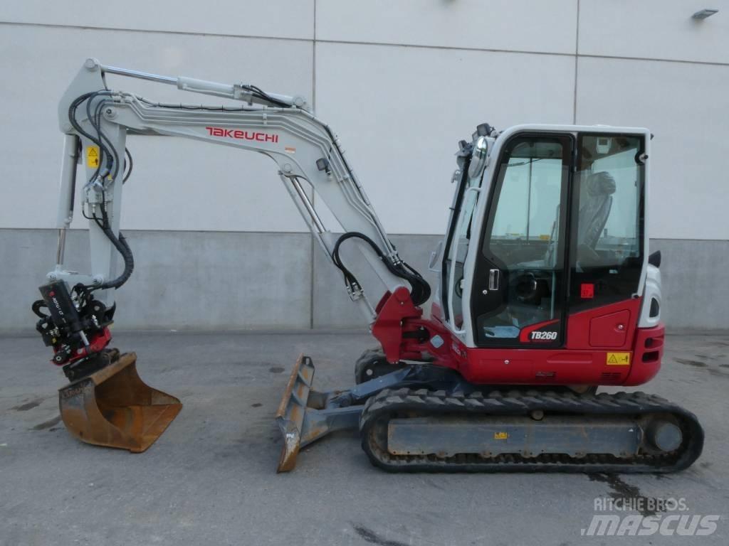 Takeuchi TB260 Mini ekskavatoriai < 7 t