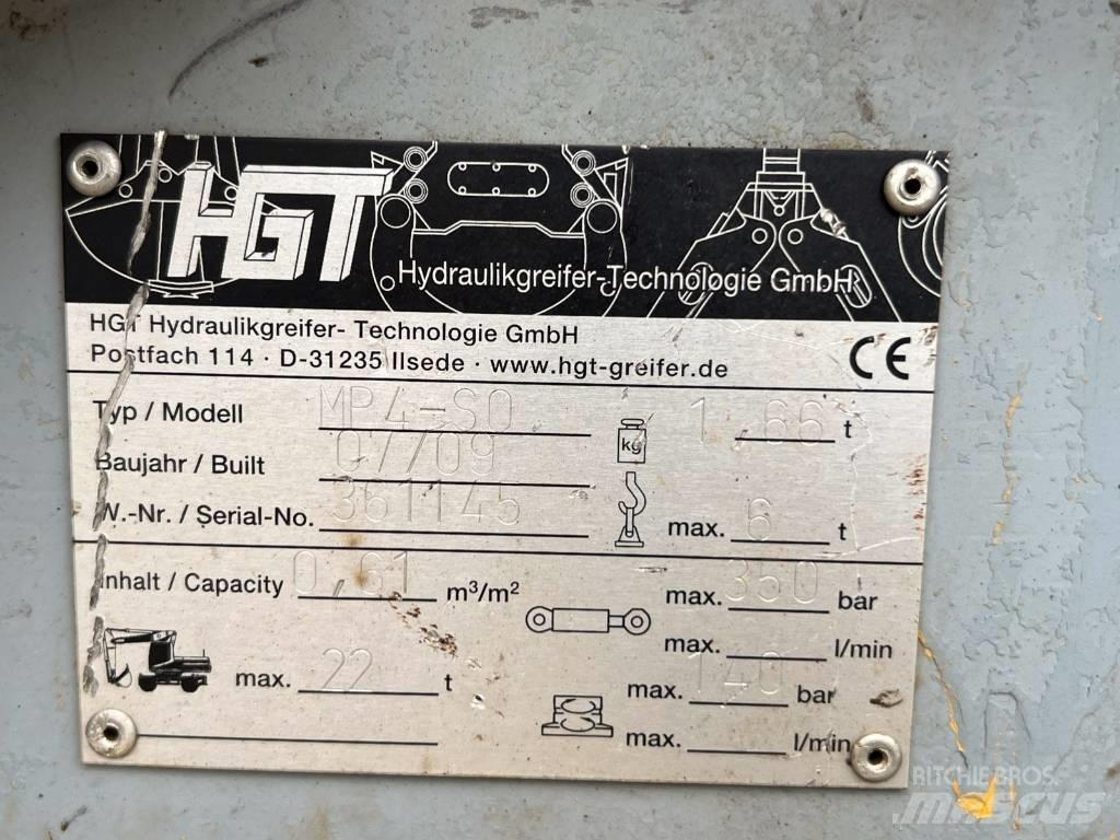 HGT Sortiergreifer Vikšriniai ekskavatoriai