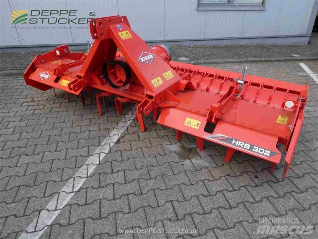 Kuhn HRB 302 D Varomosios akėčios ir žemės frezos