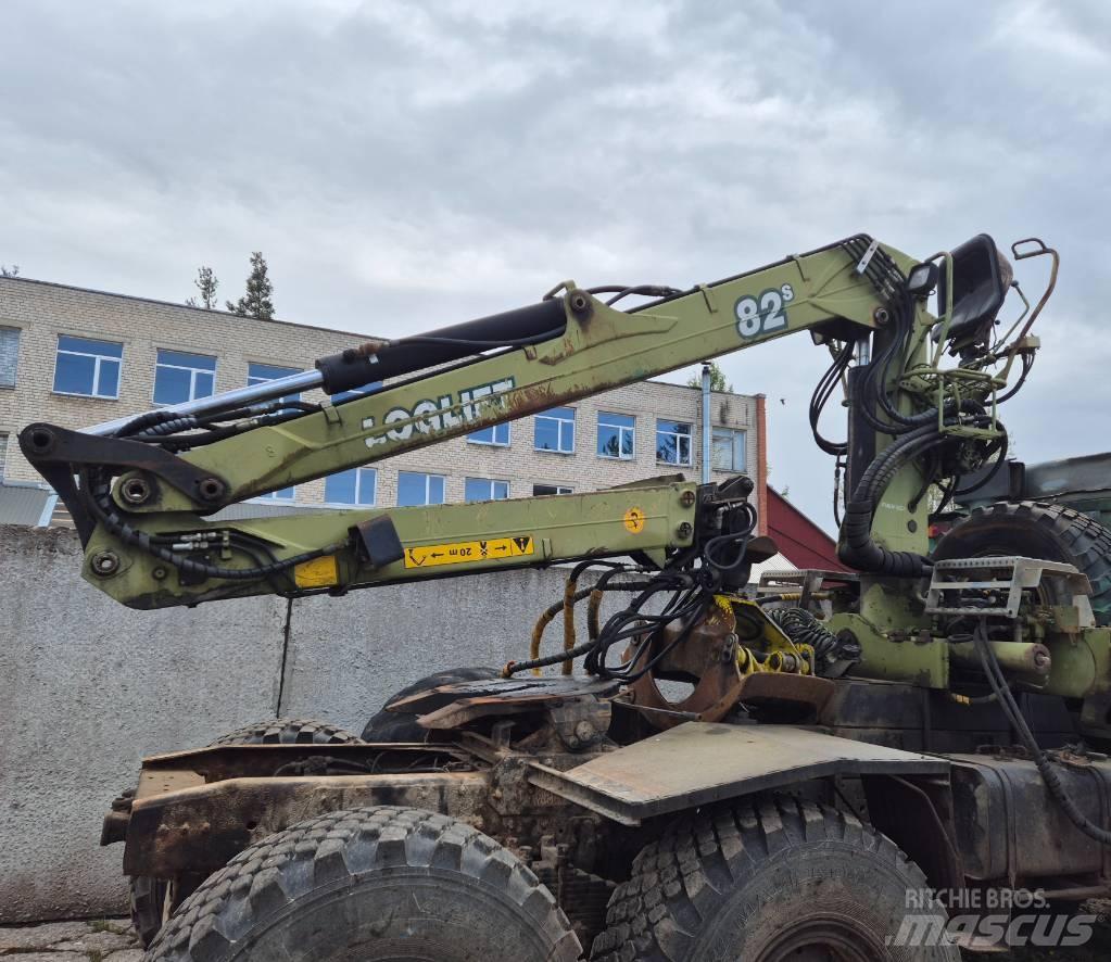 Loglift 82S Medienos transportavimo mašinų kranai