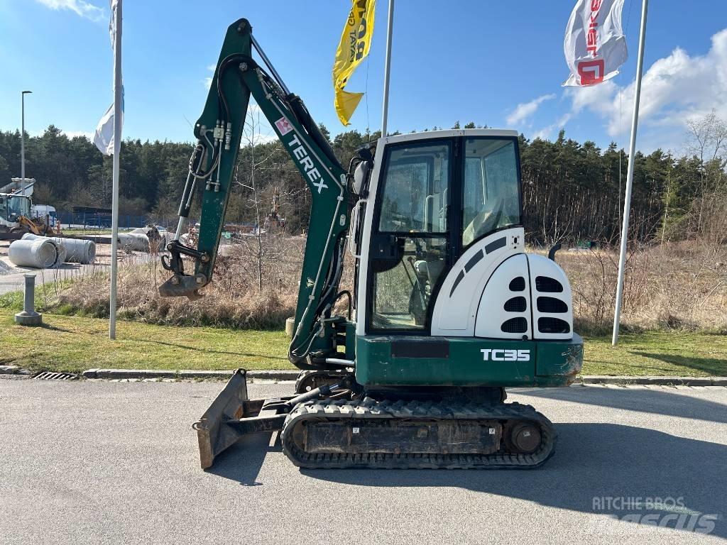 Terex TC 35 Mini ekskavatoriai < 7 t