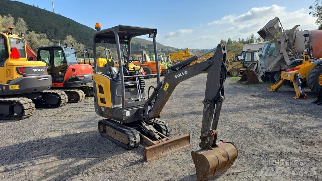 Volvo EC 18 Mini ekskavatoriai < 7 t