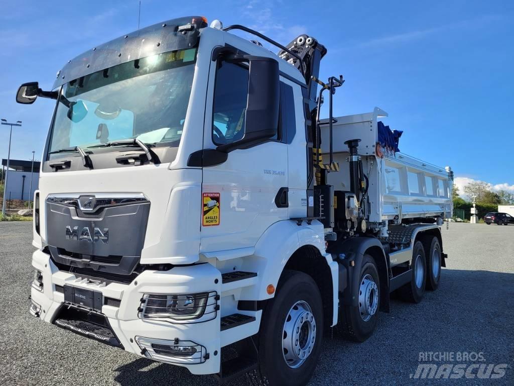 MAN TGS 35.470 Savivarčių priekabų vilkikai