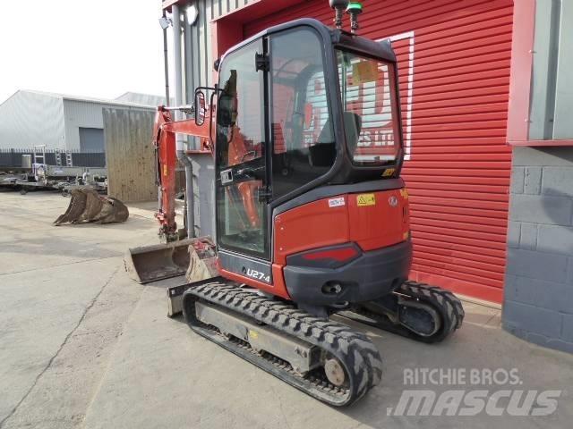 Kubota U 27-4 Mini ekskavatoriai < 7 t