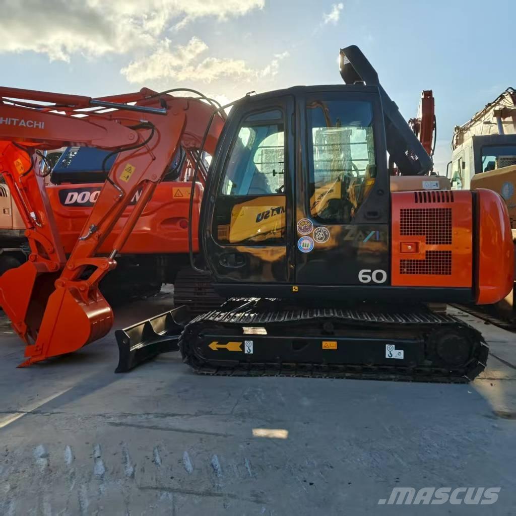 Hitachi ZX 60 Mini ekskavatoriai < 7 t