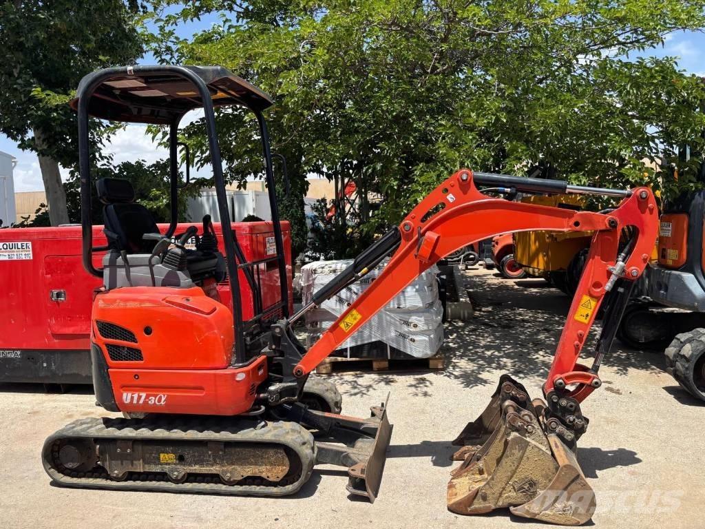 Kubota U 17-3 Mini ekskavatoriai < 7 t