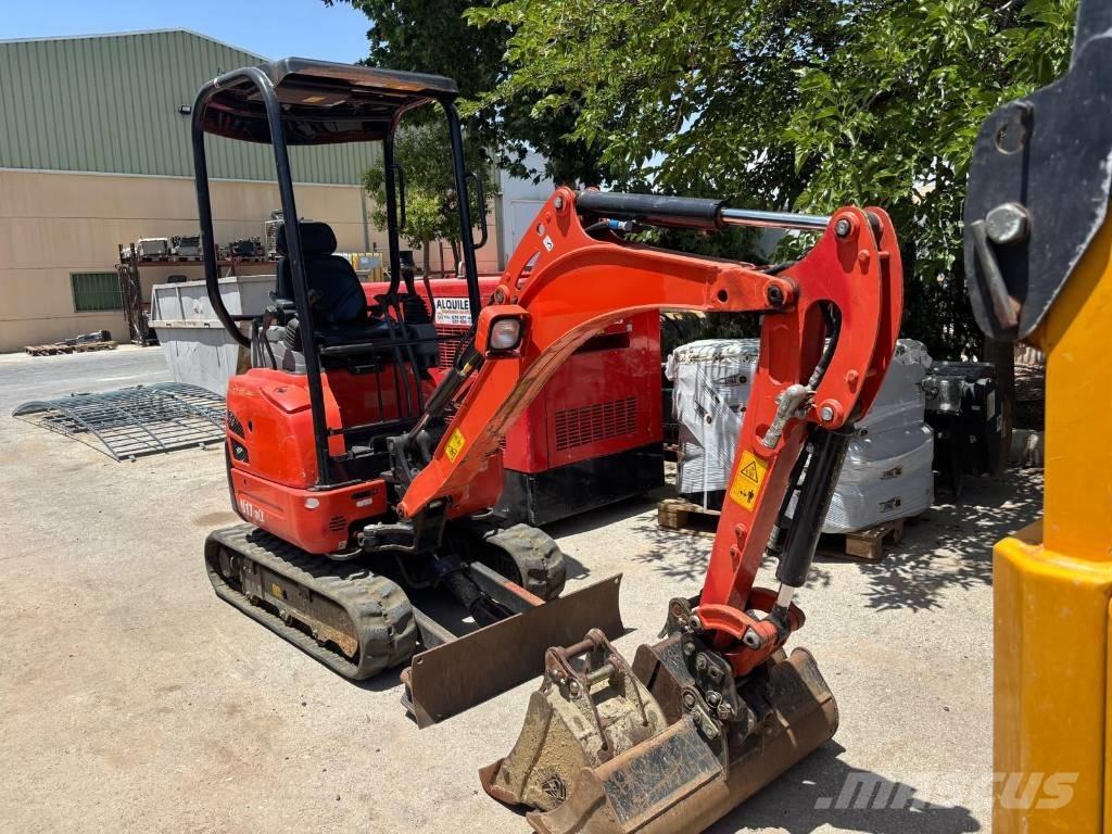 Kubota U 17-3 Mini ekskavatoriai < 7 t
