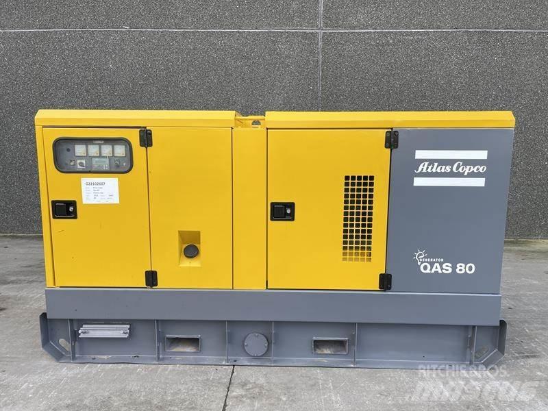 Atlas Copco QAS 80 Dyzeliniai generatoriai