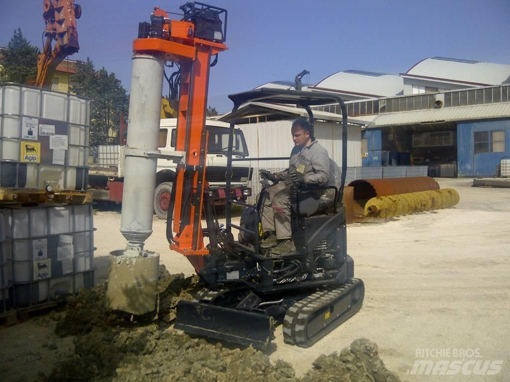 Tescar CF1 Polių kalimo technika
