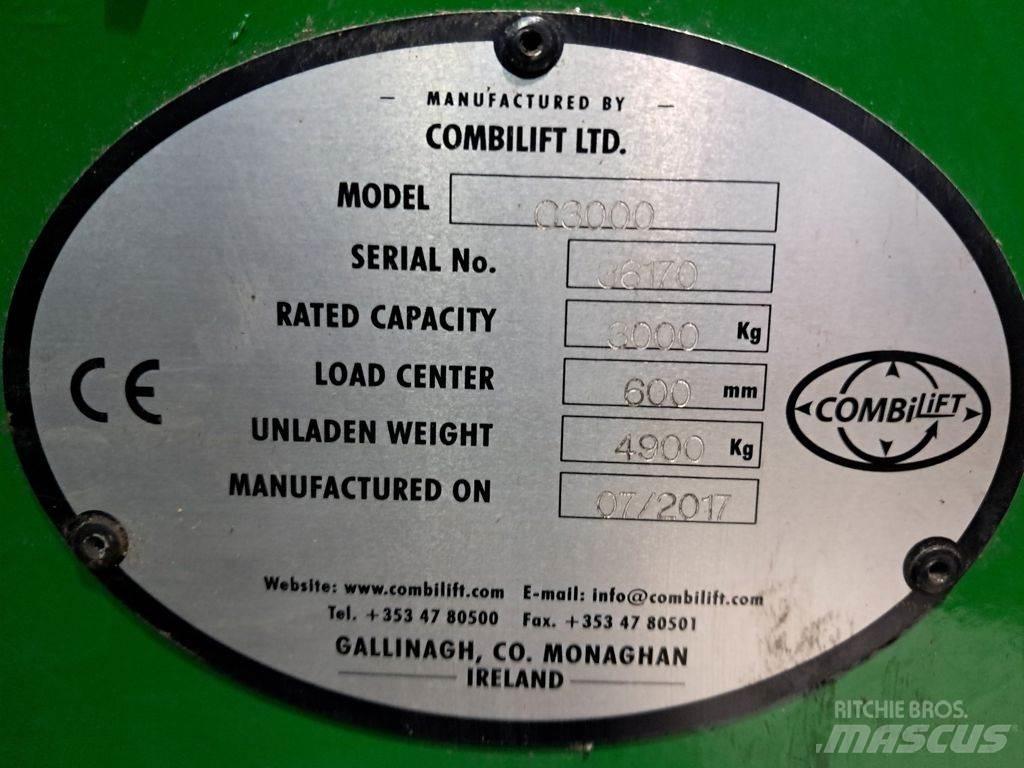 Combilift C3000 Krautuvai su pakrovimu iš šonų