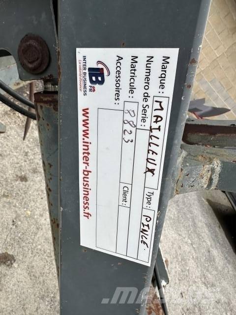 MAILLEUX MANIBALLE Ryšulių griebtuvai
