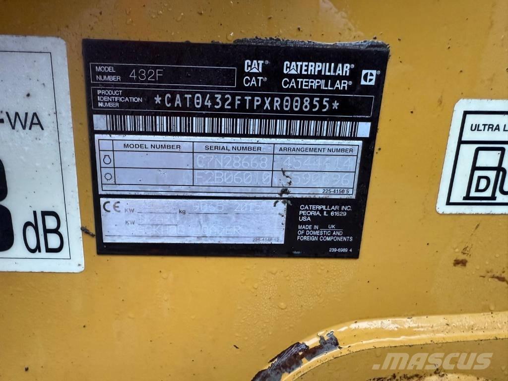 CAT 432 F Ekskavatoriniai krautuvai